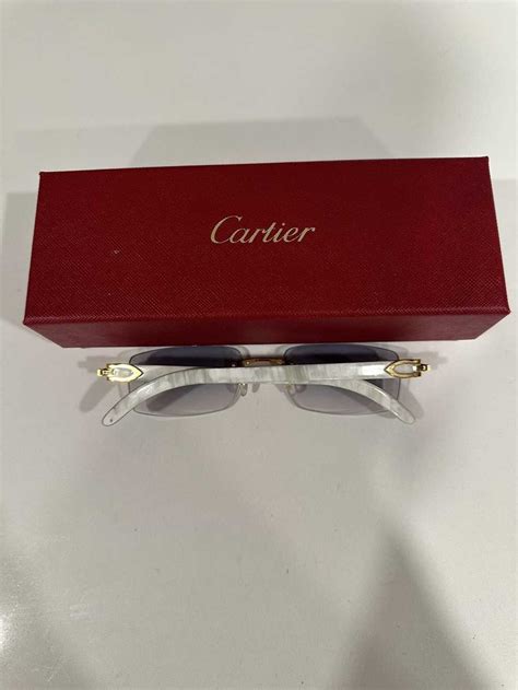 white buffalo cartier|authentic cartier buffalo horn.